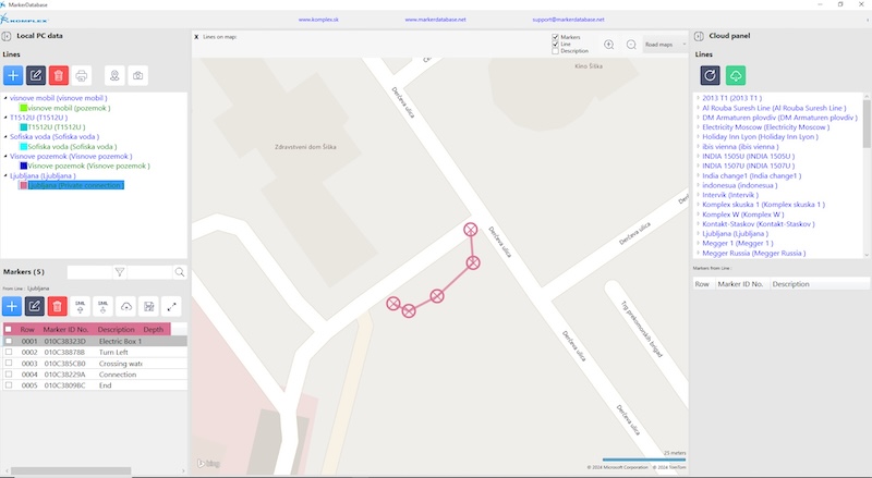 Marker Database PC